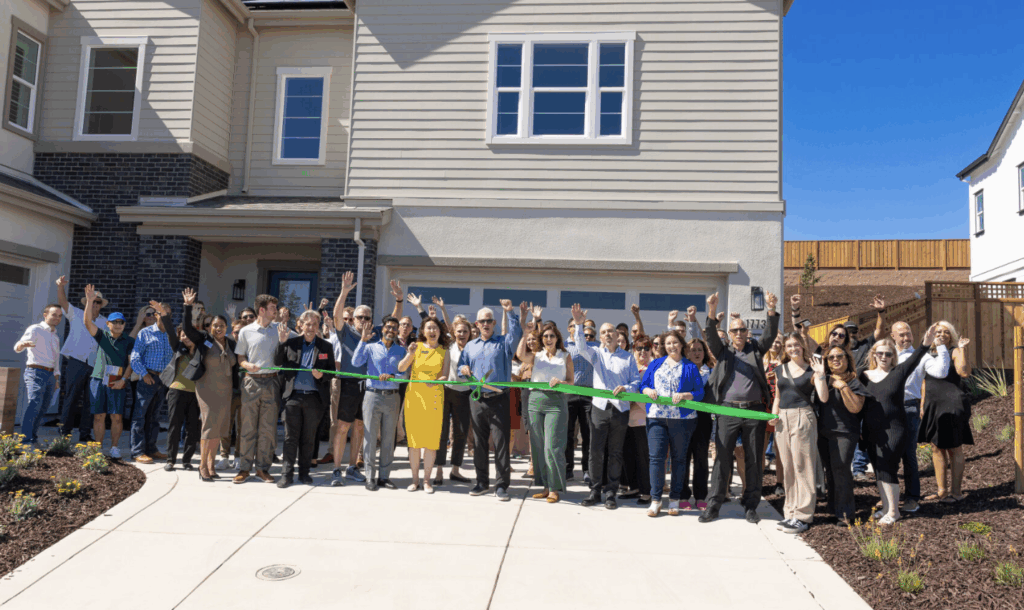 Developer Holds a Ribbon Cutting for Francis Ranch Cornerstone